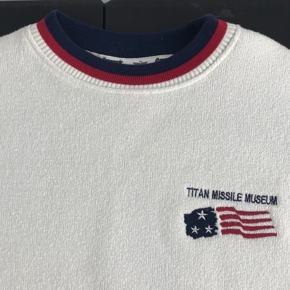 Titan Missile Museum Terry Cloth Sweatshirt Small